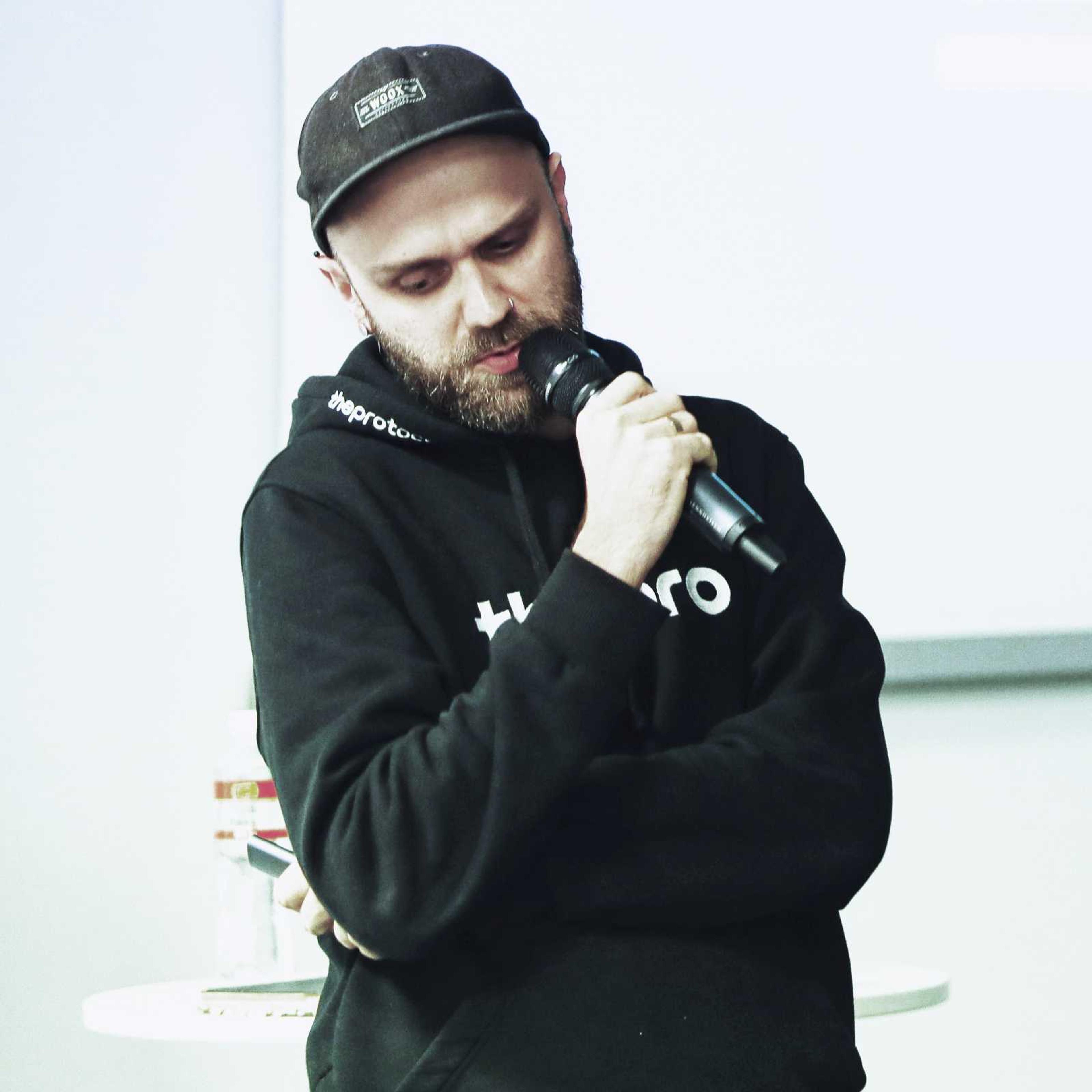 Photo of Bartosz Walter, Product designer at the:protocol