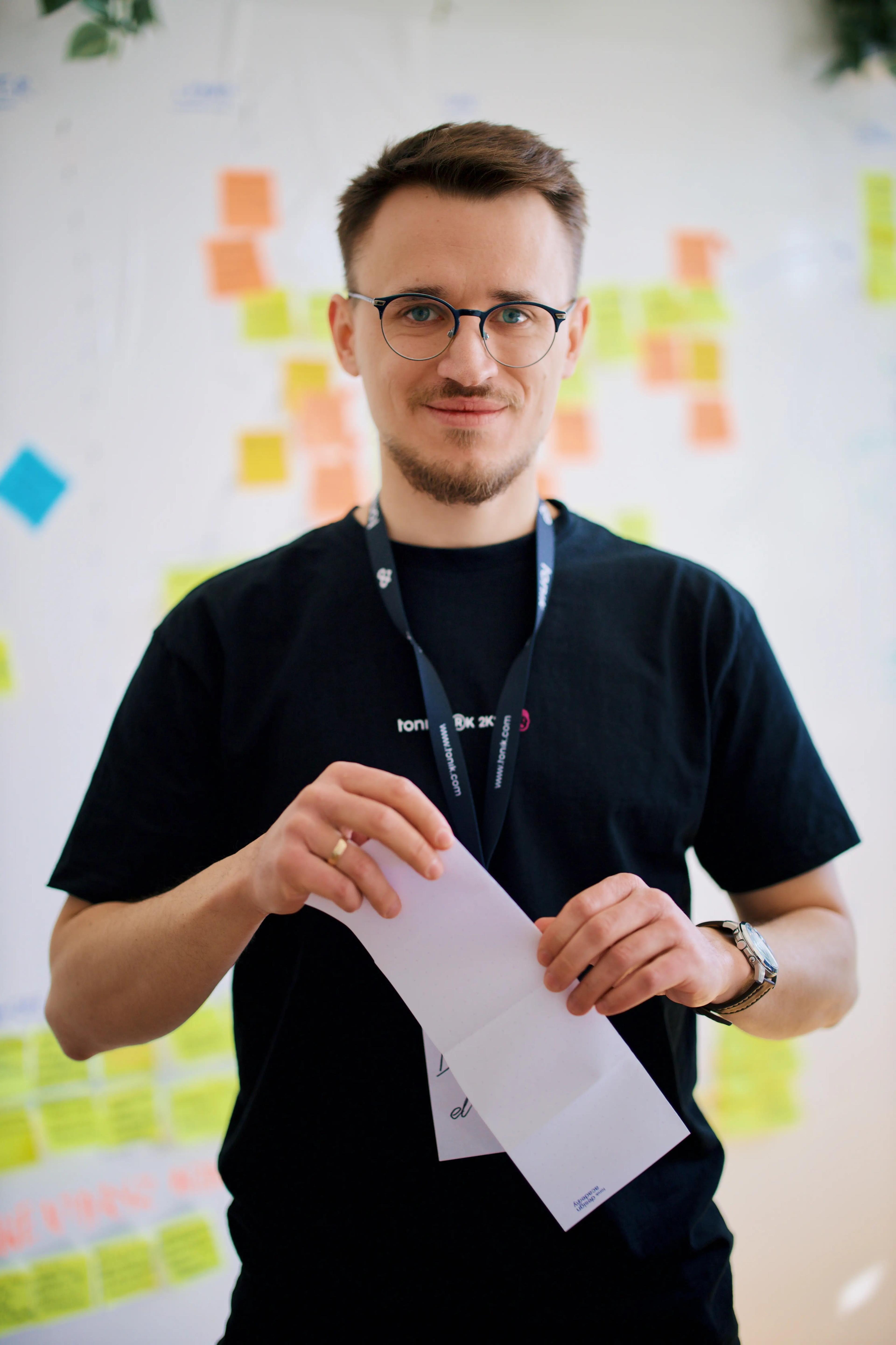 Photo of Bartłomiej Pierzchała, Product Designer at tonik
